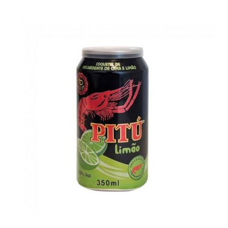 Bebida Cachaça Pitu Limão 350ML