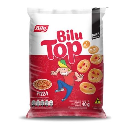 SALGADINHO BIG BILU TOP 40G PIZZA