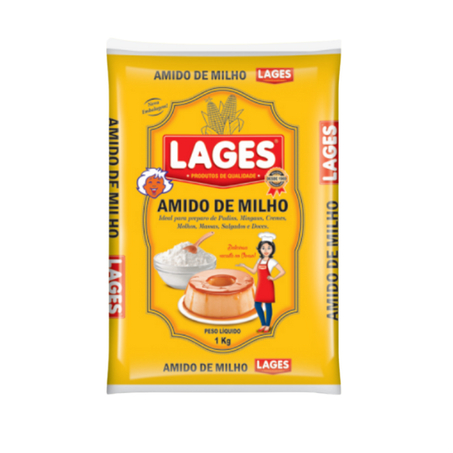 AMIDO MILHO LAGES 1KG