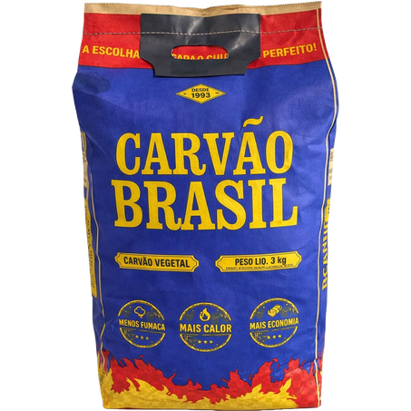 CARVÃO BRASIL 3KG