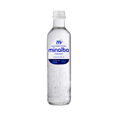 AGUA MINERAL MINALBA S/ GAS PREMIUM 300ML
