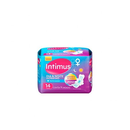 Absorvente Externo Intimus Dia E Noite Suave com Abas 14UN