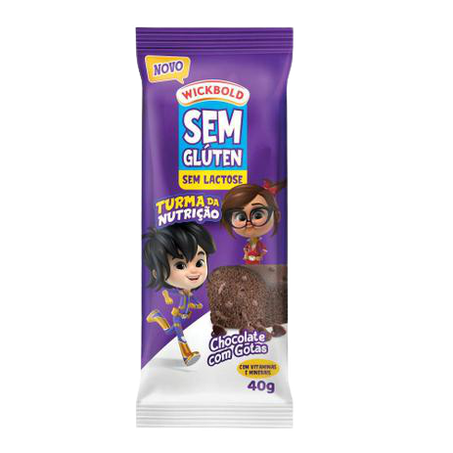 WICKBOLD MINI BOLO S GLUT CHOCO/CHOCO 40