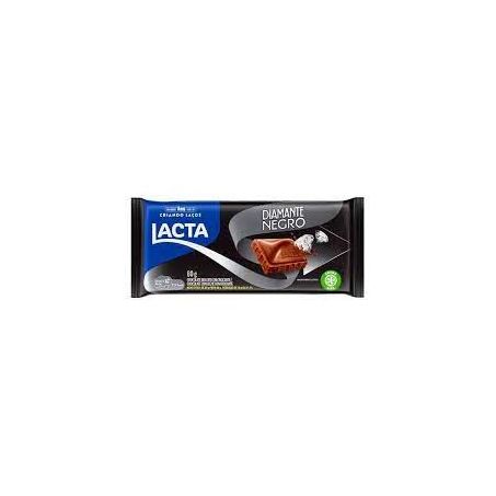 CHOCOLATE LACTA DIAMANTE NEGRO 80G (092386)