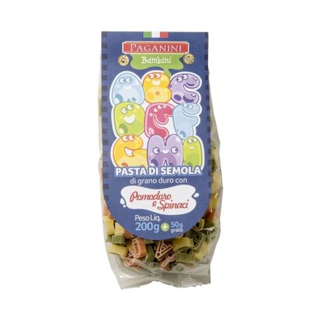 MASSA PAGANINI 250G LETRINHAS BAMBINI