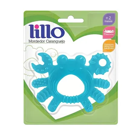 Mordedor Lillo caranguejo azul