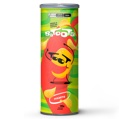 Salgadinho Batoota Sabor Pincante 110g