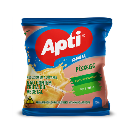 Refresco po apti 170g pêssego