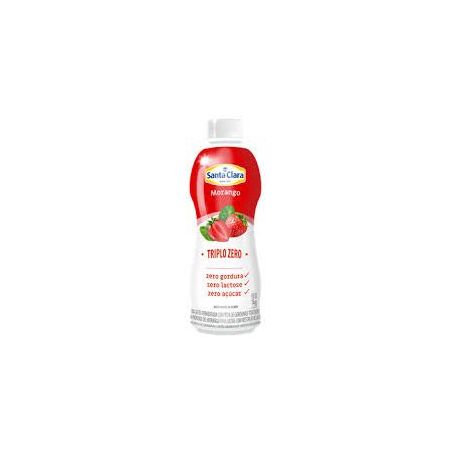 BEBIDA LACTEA SANTA CLARA TRIPLO 0 MORANGO GF 1L