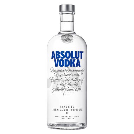 VODKA DESTILADA ABSOLUT