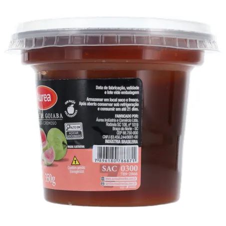 DOCE DE FRUTAS AUREA GOIABA E MAÇA 350G 360-6