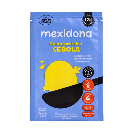 Sopa Mexidona Creme Proteico Cebola 30g