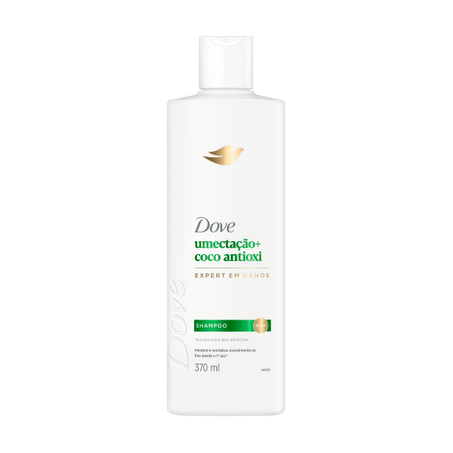 Shampoo Dove Umectação + Coco Antioxi 370ml