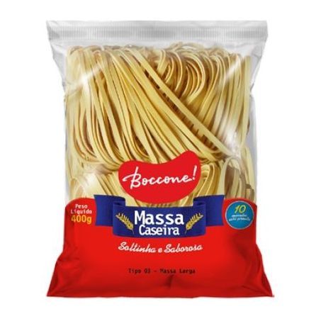 Massa boccone 400g caseira t3