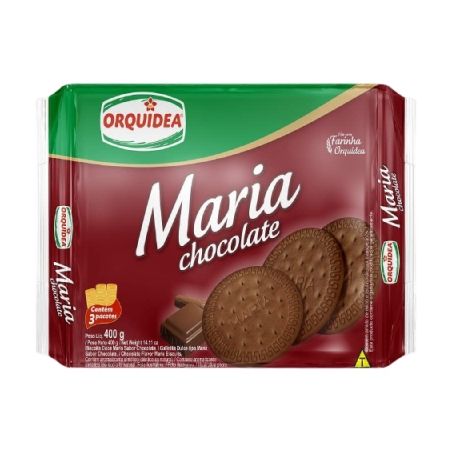 Bisc orquidea 400g maria chocolate