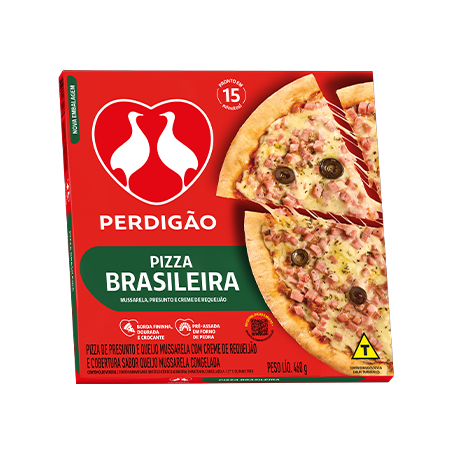 Pizza perdigão brasileira 460g
