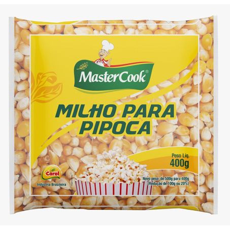 MILHO PIPOCA MASTERCOOK 400G