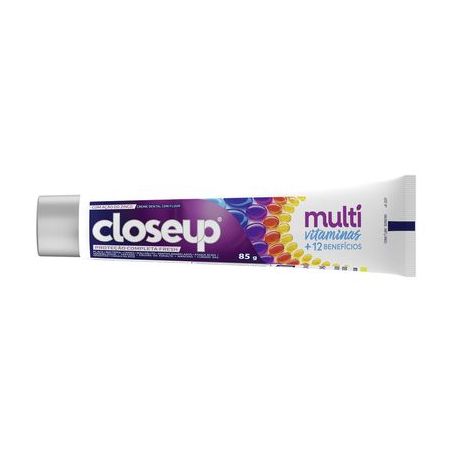Creme Dental Closeup Fresh Multivitaminas + 12 Benefícios Caixa 85gr