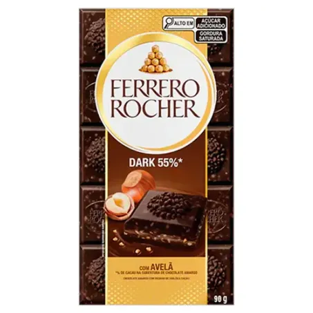 CHOC.FERRERO ROCHER TBL DARK 55% 90