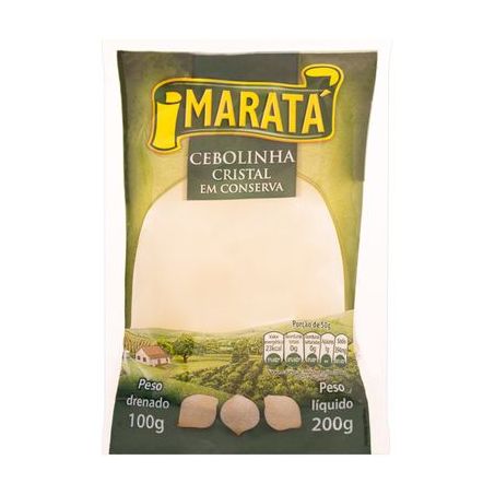 Cebolinha em Conserva Maratá Pacote 100G