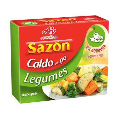 Caldo em Pó Legumes Sazón