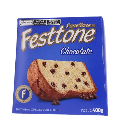 Panettone Festtone Chocolate 400G 360-1