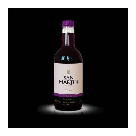Vinho tinto suave san martin pet 1.4l