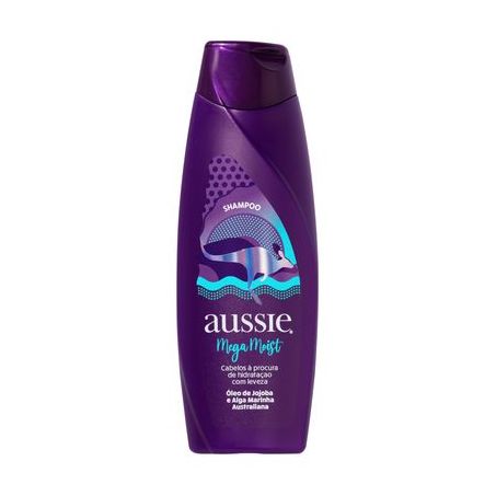 SHAMPOO AUSSIE 360ML MEGA MOIST HIDRATACAO