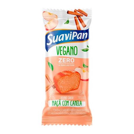 Bolinho suavipan zero vegano maca c/ can