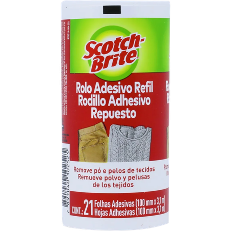 Rolo Adesivo Scotch Brite Refil 1M