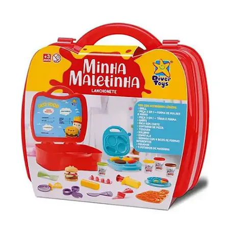 MALETINHA MASSA MODELAR DIVERTOYS REF. 8151