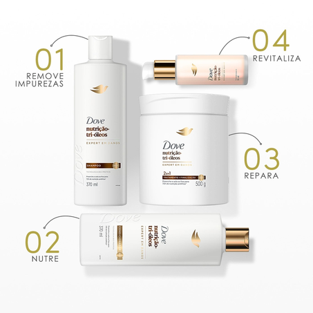 Leave-in Dove Nutrição Tri-Óleos 110ml 360-6