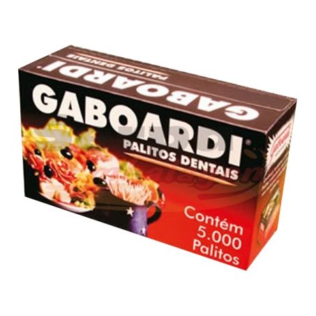 Palito dente gaboardi 5000un