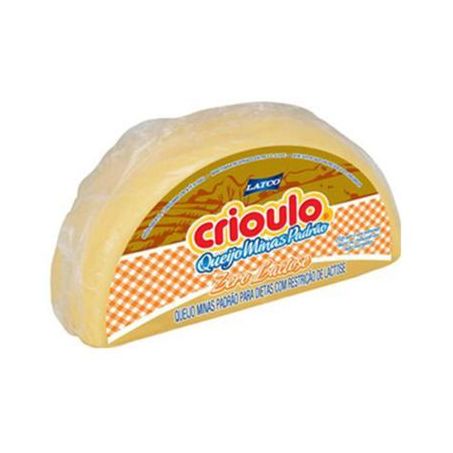 Queijo minas padrão crioulo zero lactose 500g