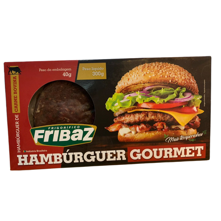 HAMBURGUER GOURMET FRIBAZ 300G