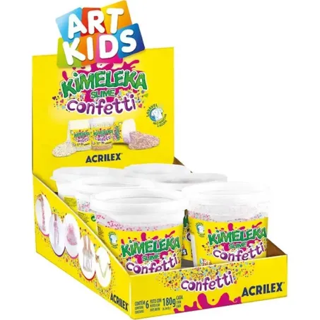 Slime kimeleka confetti 180g