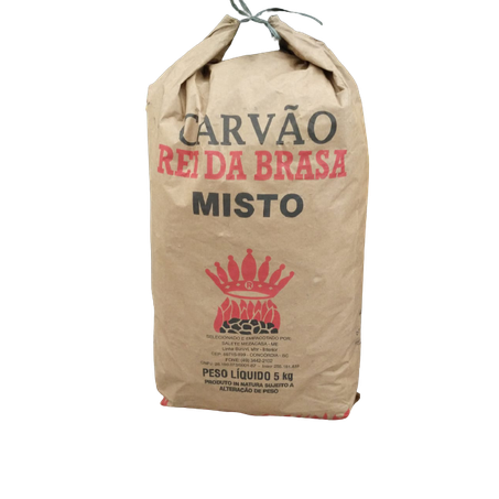 Carvão rei da brasa misto 5kg