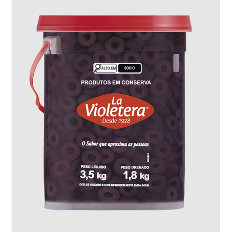 AZEITONA PRETA FATIADA 1.8KG