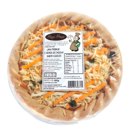 Pizza Mega Massa com Borda Chocolate 600G