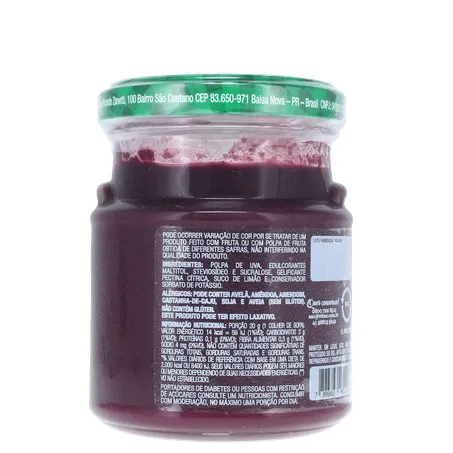 Geleia de Uva Vitao Zero Açúcar 180G 360-15