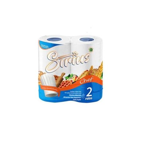 TOALHA PAPEL SIRIUS PC 2X50 FLS