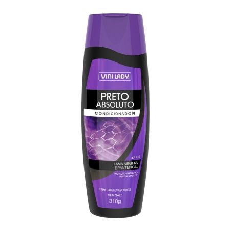 CONDICIONADOR LADY PRETO ABSOLUTO  310G