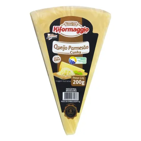 Queijo Parmesao Kiformaggio Kg Pedaco