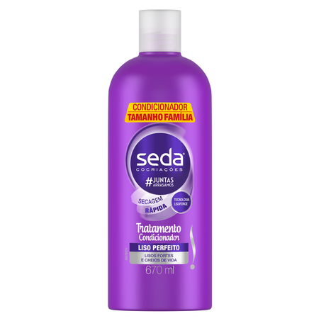 SEDA CONDIC LISO PERFEITO 670ML L+P-