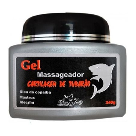 Gel Massageador Cartilagem De Tubarão 240G