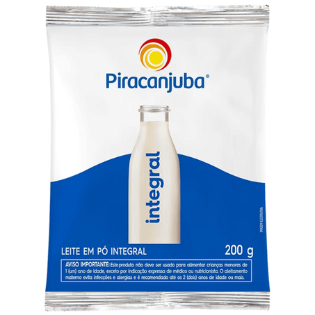 LEITE PO PIRACANJUBA INT 200G