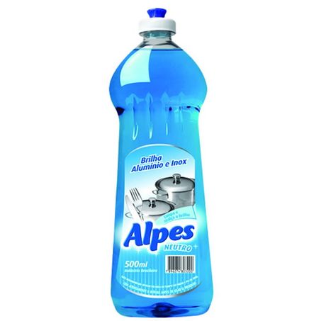 Limpa Aluminio/Inox Alpes 500ml Neutro