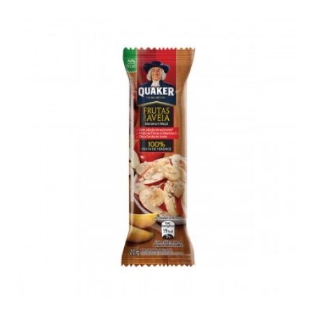 Barra fruta quaker 20g banana/maca