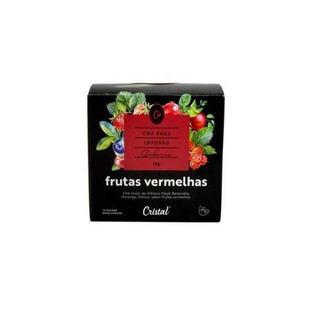 Chá frutas vermelhas cristal 10g