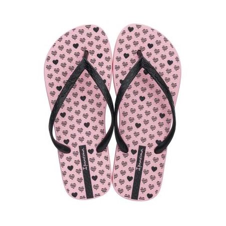Chinelo Grendene Be764 35 Ipanema Oasis Preto / Rosa